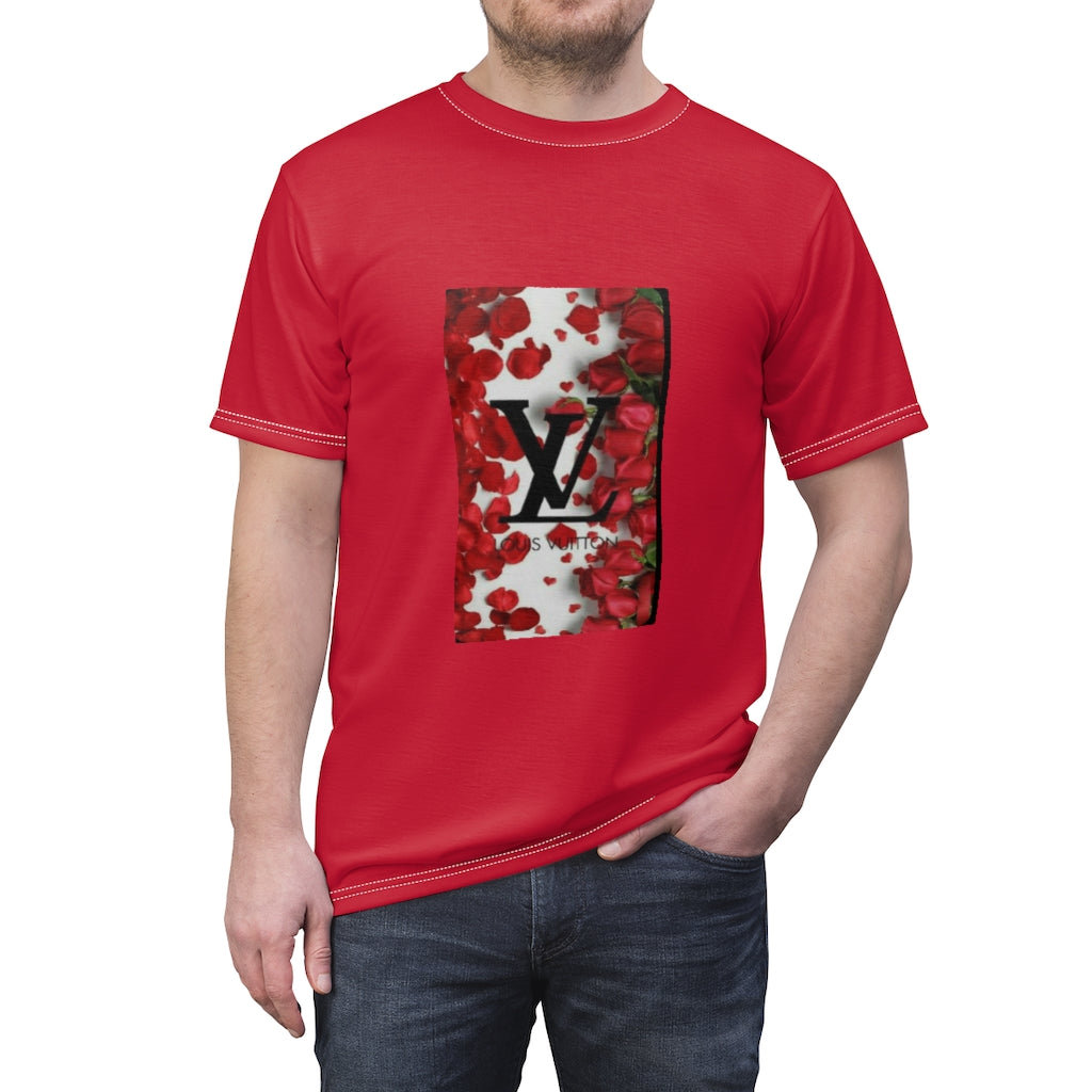 LOUIE ROSE' RED TEE! ..  All Over Tee