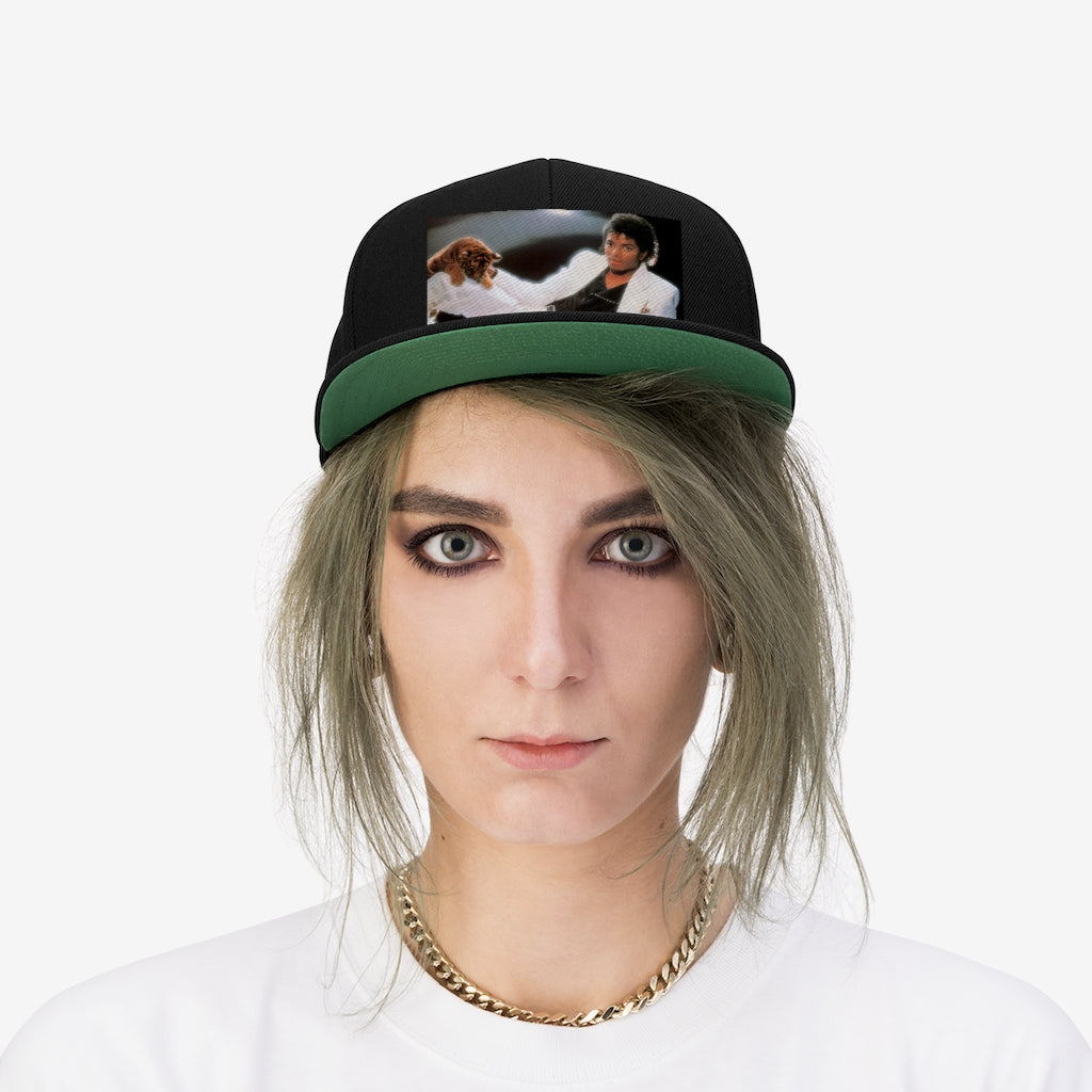 TIGER AND A KING SNAPBACK Unisex Flat Bill Hat