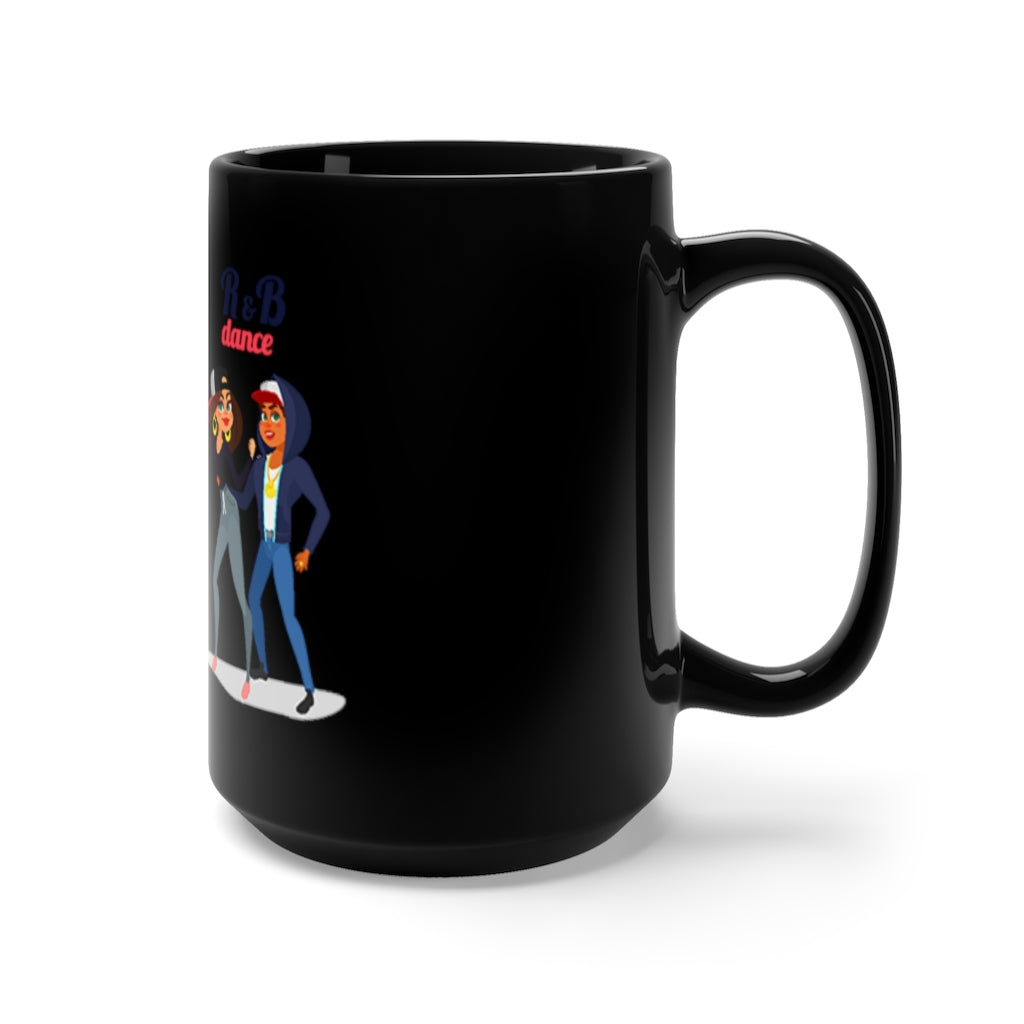 LET'S DANCE Black Mug 15oz