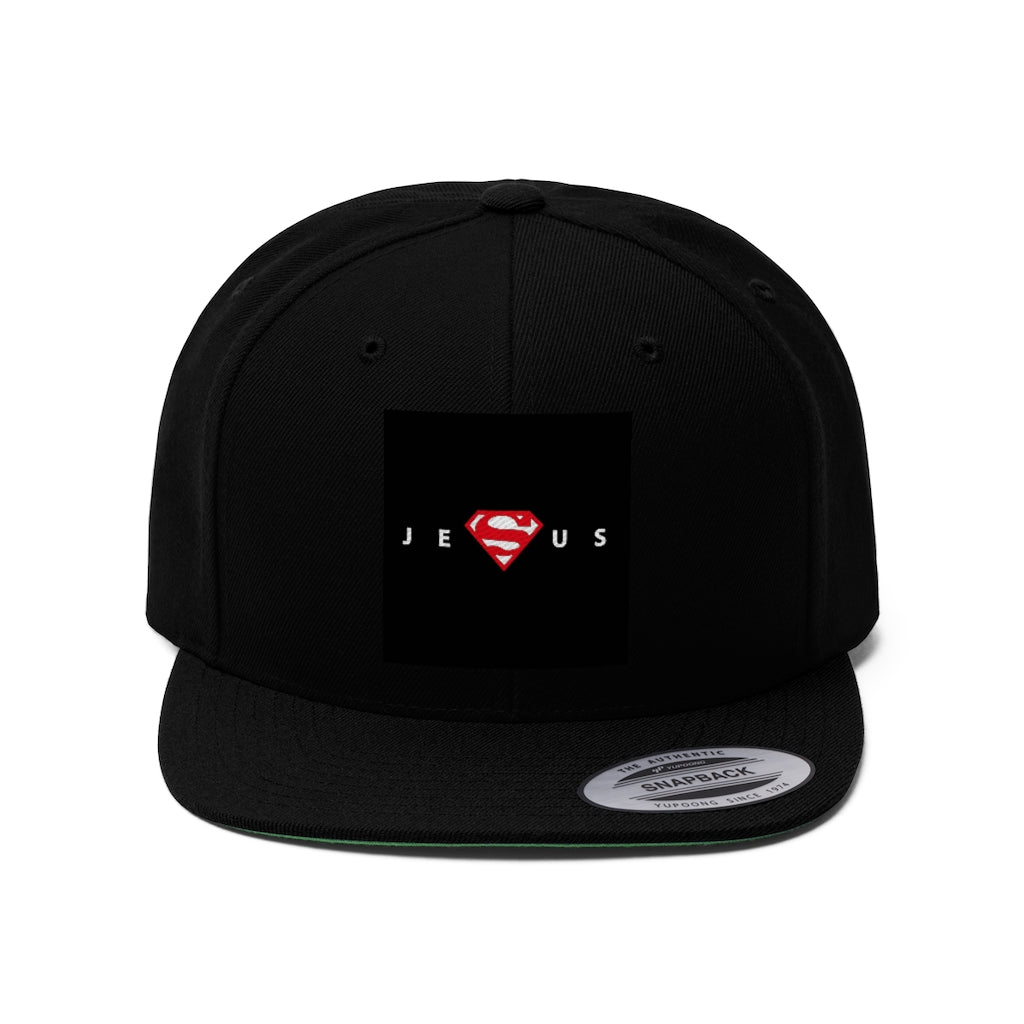 SUPER JC Unisex Flat Bill Hat