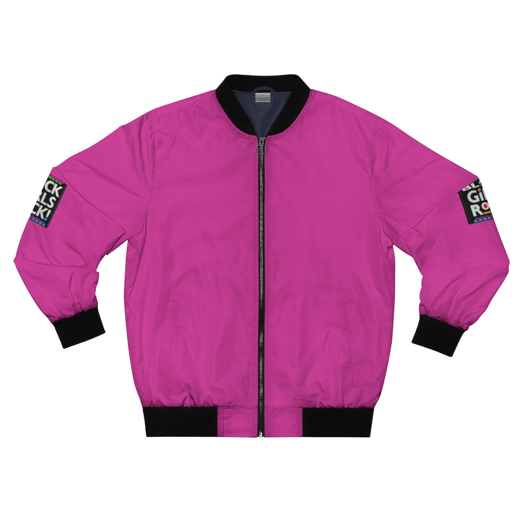 BLACK GIRLS ROCK (Lavendar) AOP Bomber Jacket