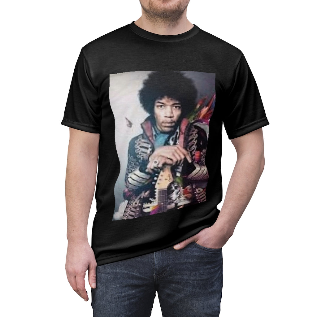 JIMI H (BLACK) All Over Tee