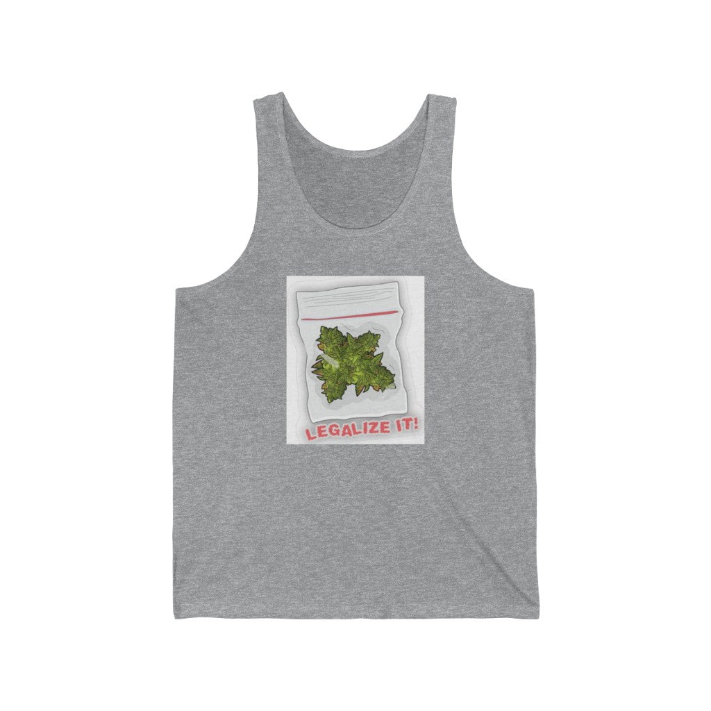 LEGALIZE IT.. Unisex Jersey Tank