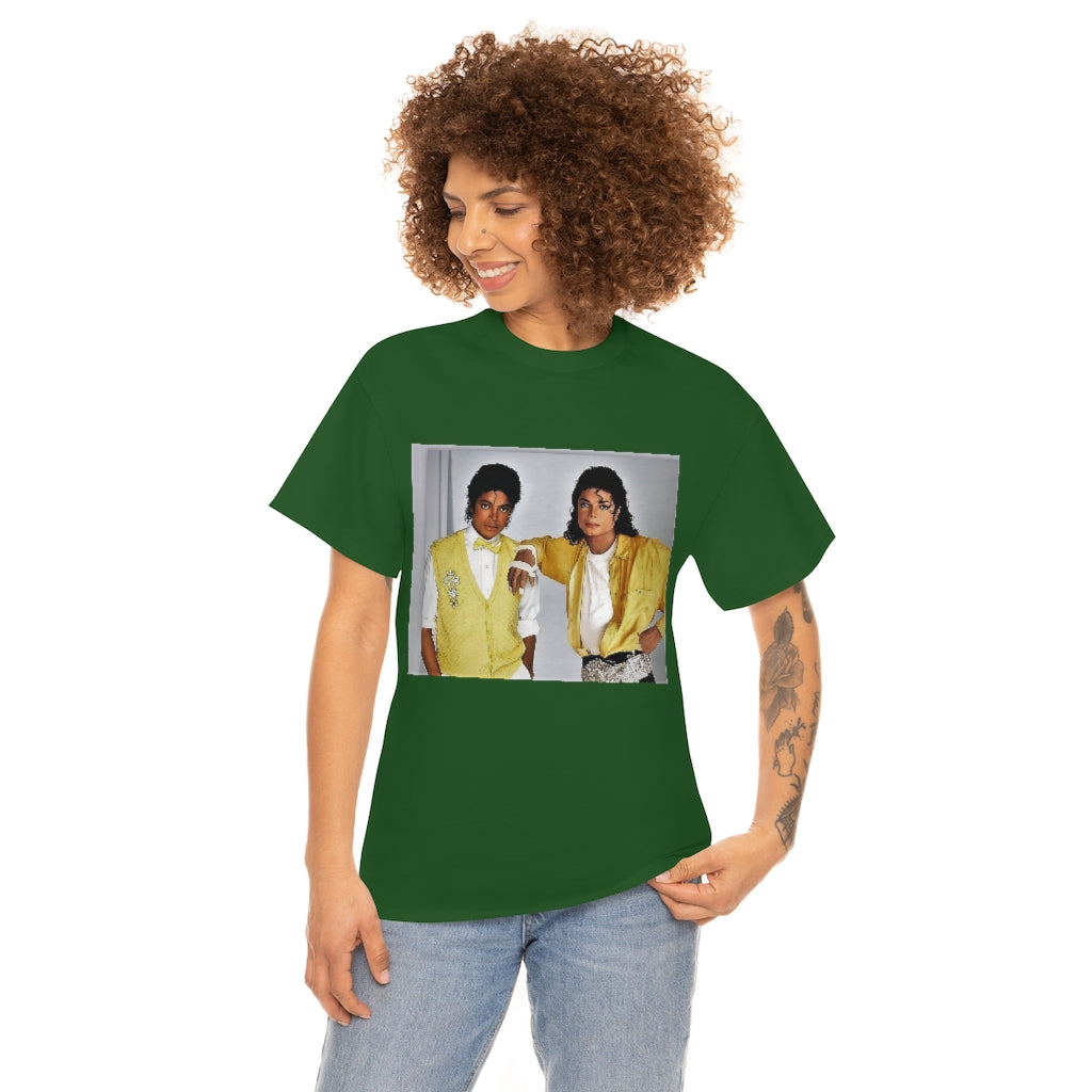 Michael meets MJ Unisex Heavy Cotton Tee