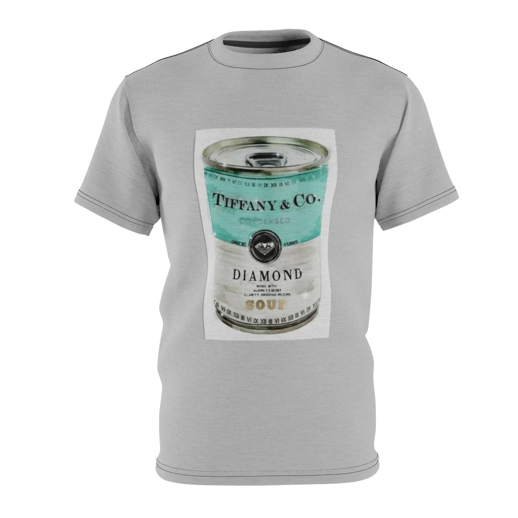 DIAMOND SOUP (GRAY) ..  All Over Tee