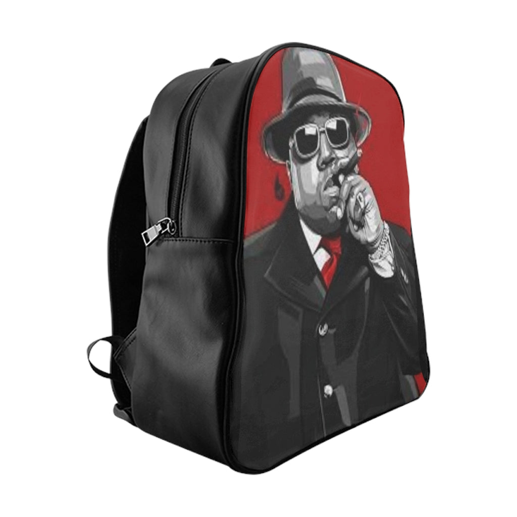 Frank White the Leather School Backpack