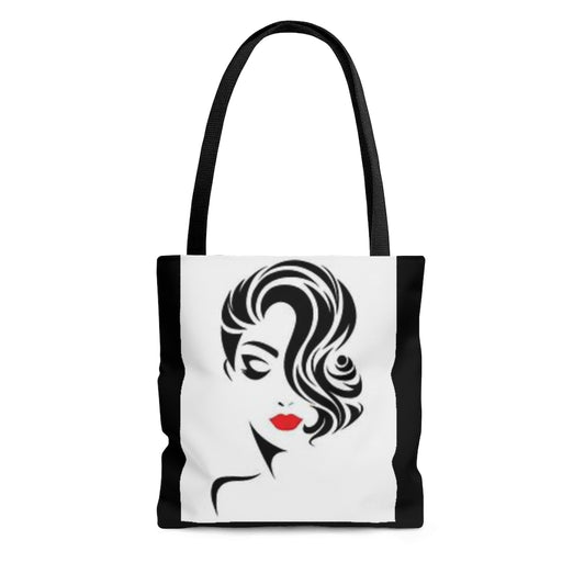 Black&White  DIVASTYLE  Tote Bag