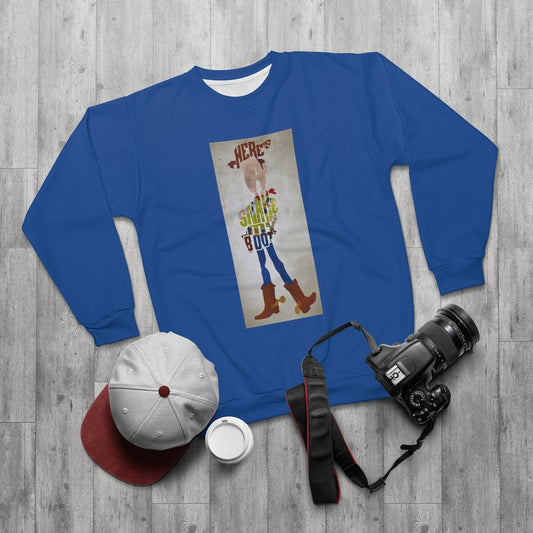 MY BOY WOOD (BLUE)  ..  AOP Unisex Sweatshirt