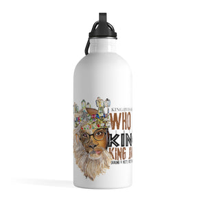 Who Is This King? Stainless Steel Water Bottle