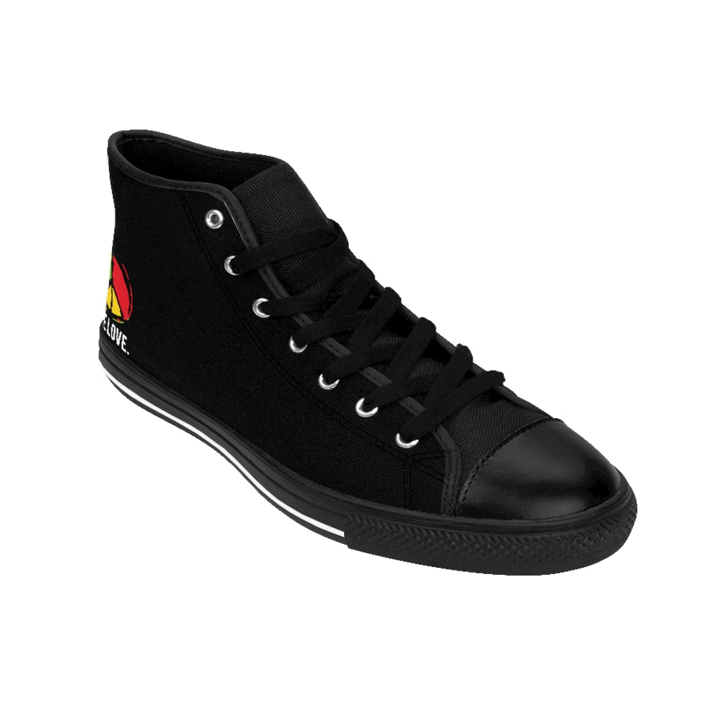 ONE LOVE. BLACK High-top Sneakers