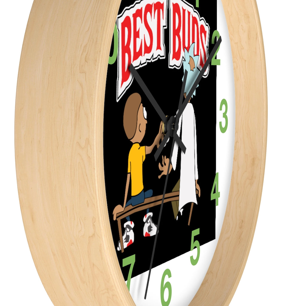 BEST BUDS Wall clock