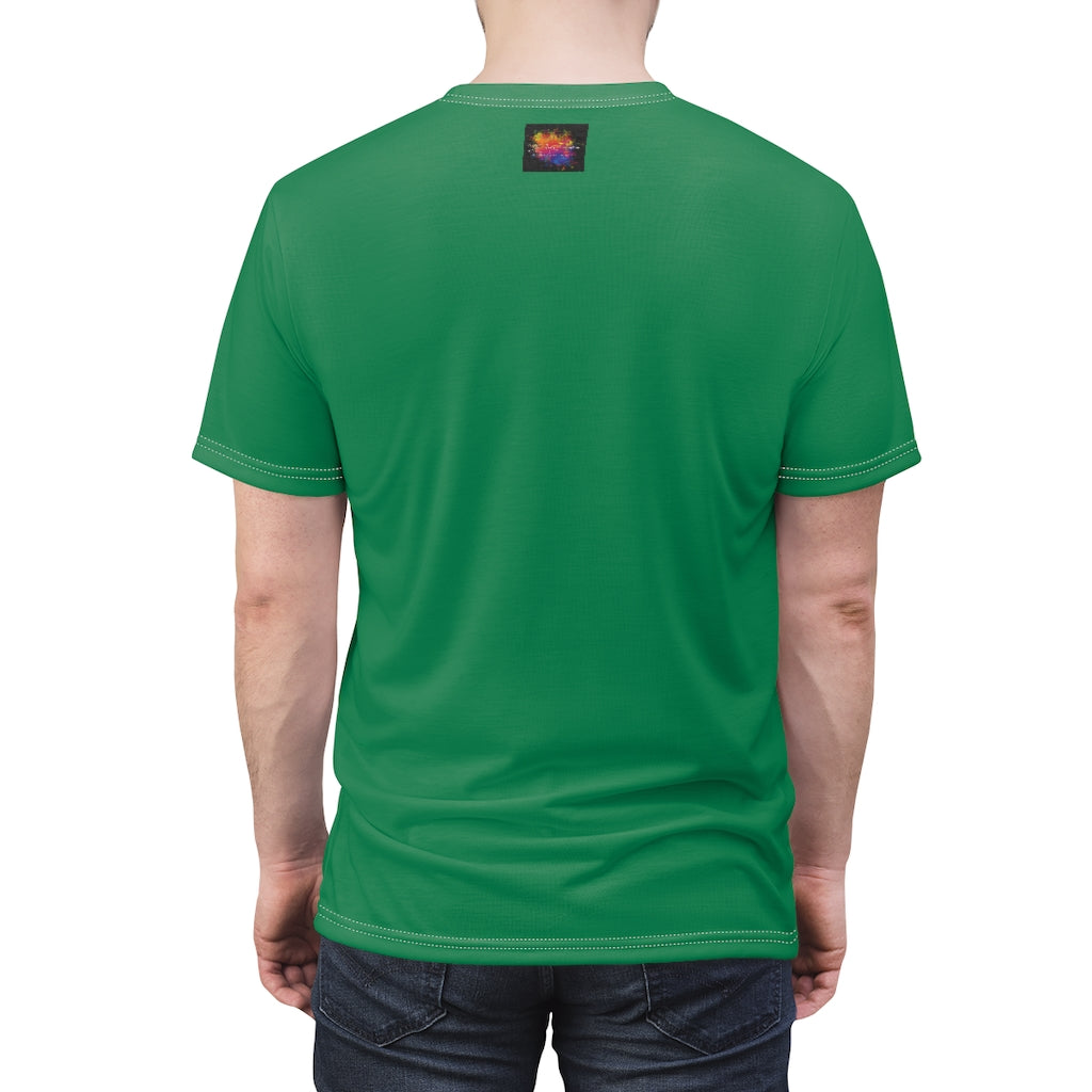 DON'T PANIC IT'S ORGANIC  ( GREEN ) ..  All Over Tee