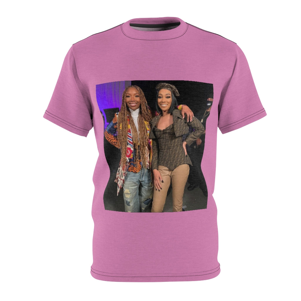 BRANDY & MONICA (PINK) All Over Tee