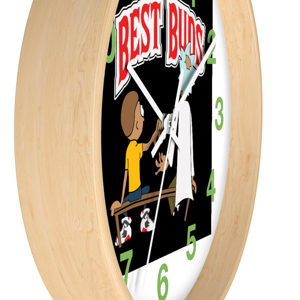 BEST BUDS Wall clock