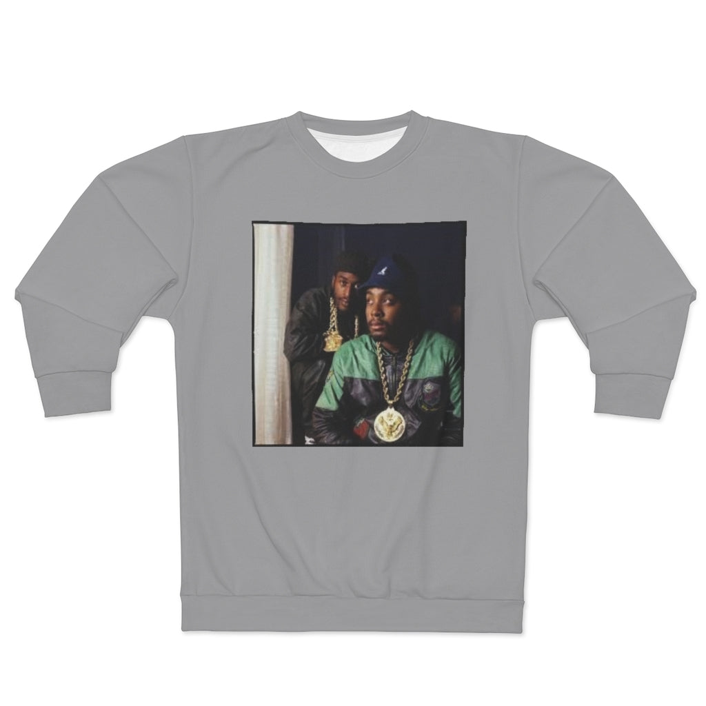 PAID IN FULL CLASSIC ERIC AND RAK . (GRAY)  ..  AOP Unisex Sweatshirt