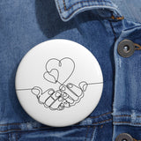 GIVE LOVE Custom Pin / Button