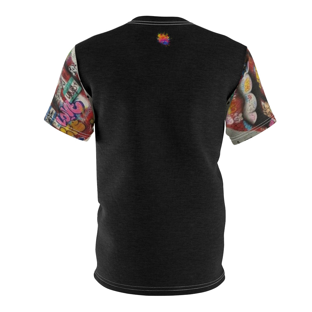 TONGUE COUTURE  ( BLACK ) ..  All Over Tee