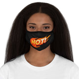 HOT! BLACK Fitted Polyester Face Mask