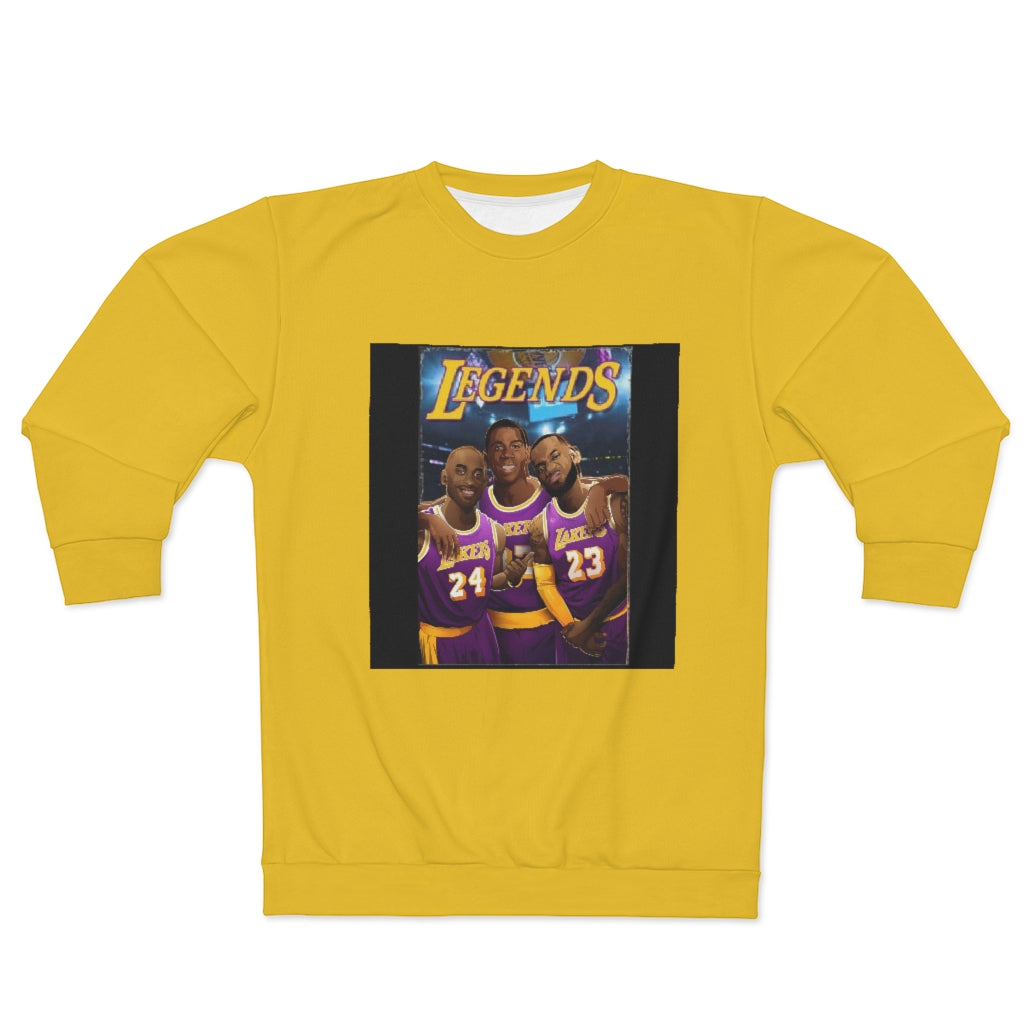 LEGENDS OF L.A (GOLD)  ..  AOP Unisex Sweatshirt