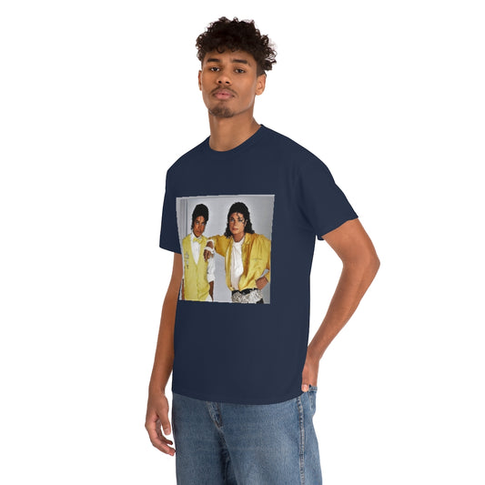 Michael meets MJ Just Blue Unisex Heavy Cotton Tee