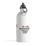 Who Is This King? Stainless Steel Water Bottle