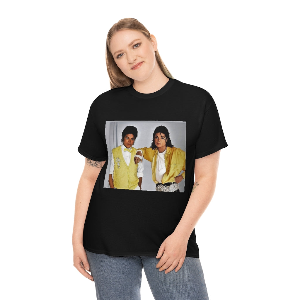 Michael meets MJ Unisex Heavy Cotton Tee