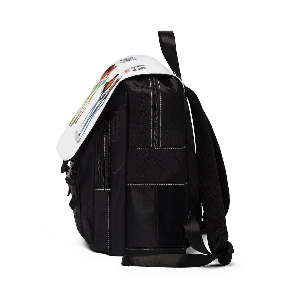 Let's Dance Unisex Casual Shoulder Backpack