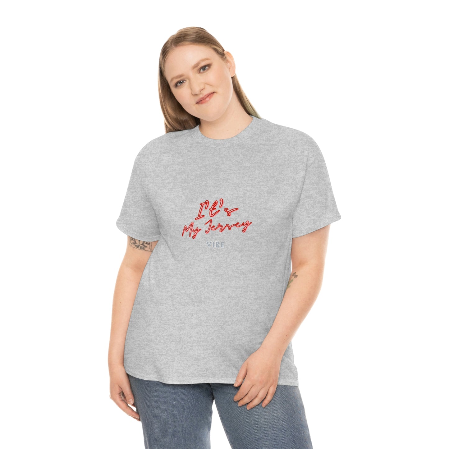 ITS MY JERSEY VIBE Unisex Heavy Cotton Tee