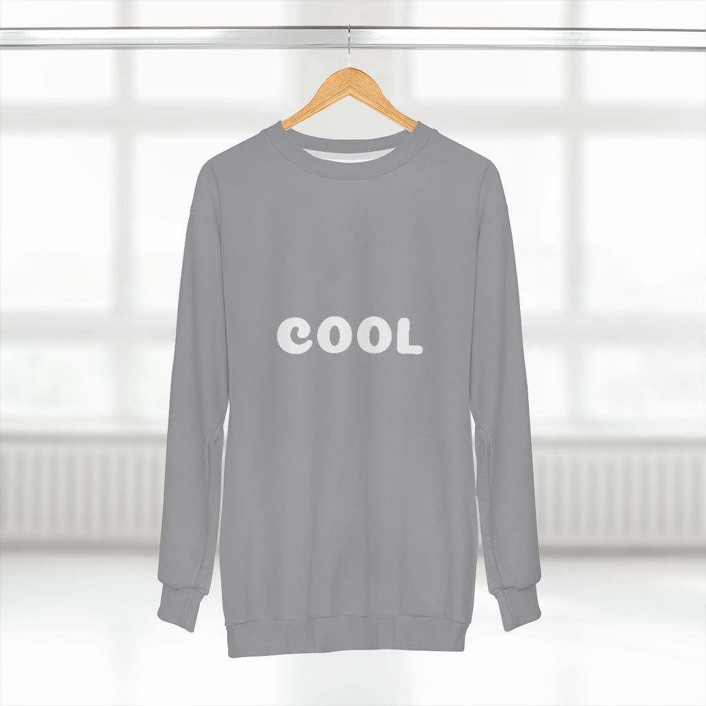 COOL .. (GRAY)  ..  AOP Unisex Sweatshirt