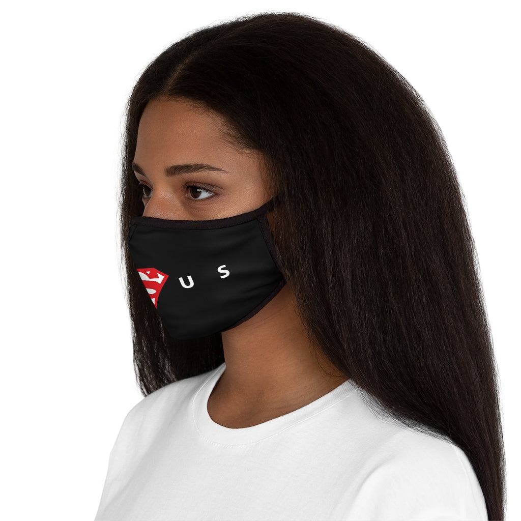 SUPER J  Fitted Polyester Face Mask