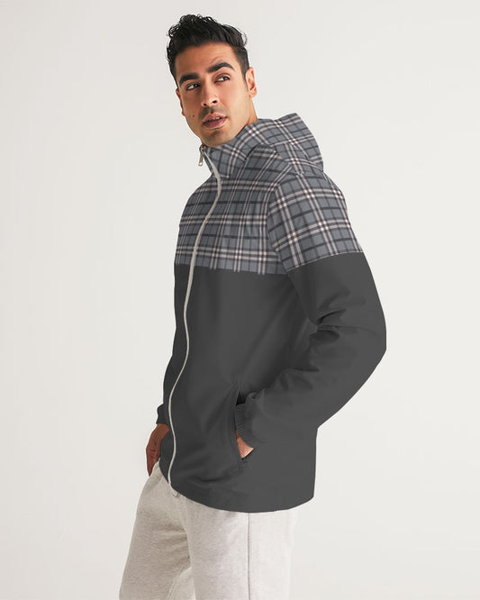 Classical Plaid Men's Windbreaker