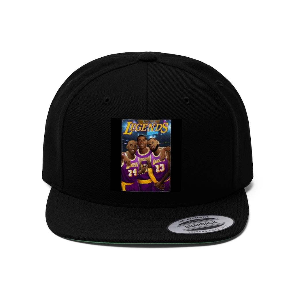 LEGENDS  Unisex Flat Bill Hat