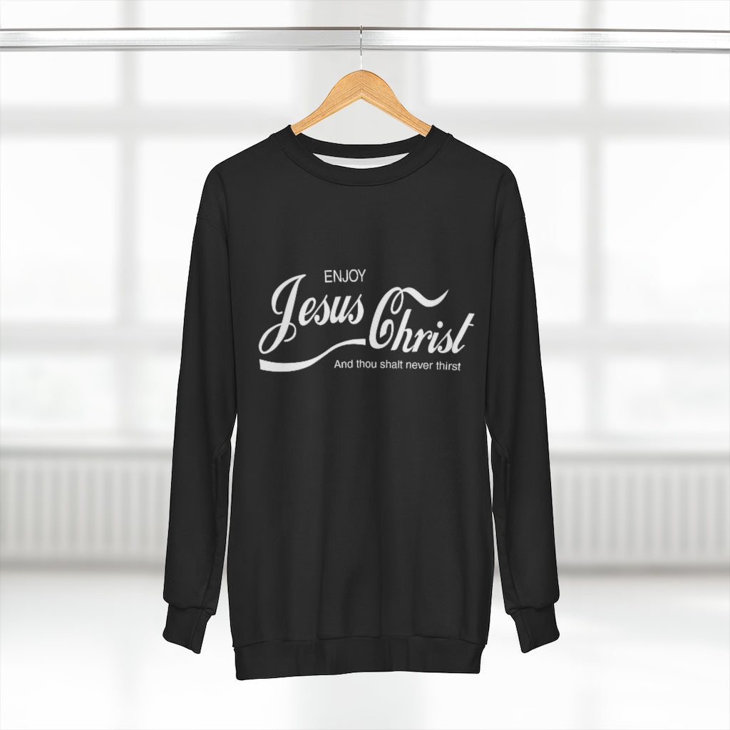 THIRST QUENCHER JC  ..  AOP Unisex Sweatshirt