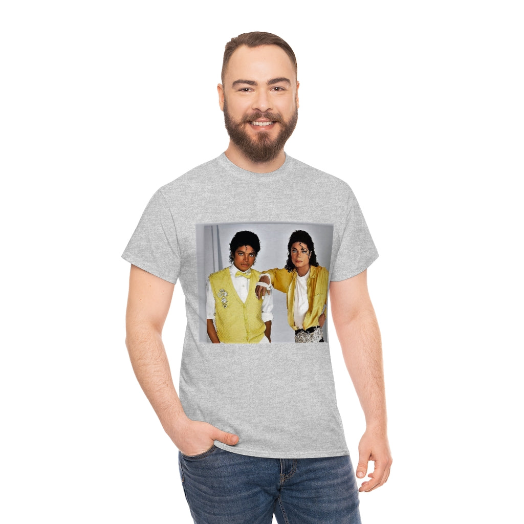 Michael meets MJ Unisex Heavy Cotton Tee