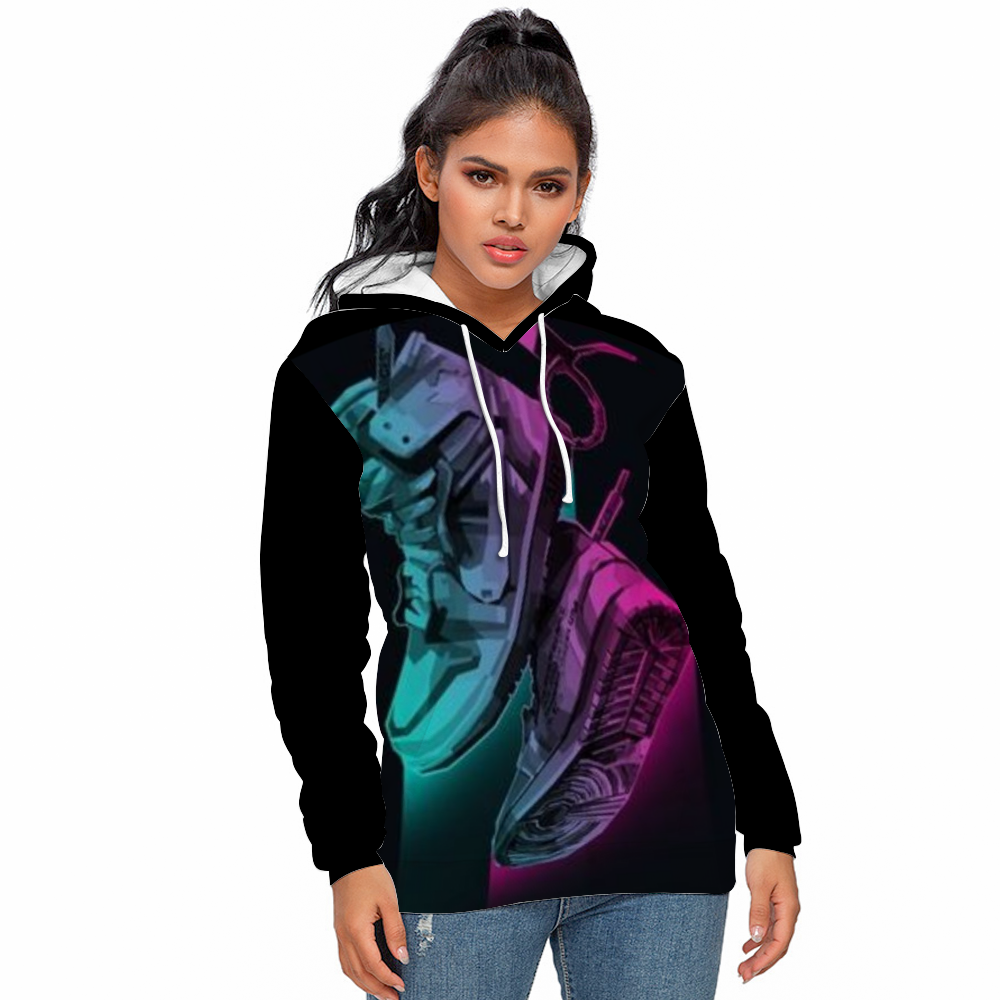 That Glow Unisex All Over Print Hoodie with Pockets