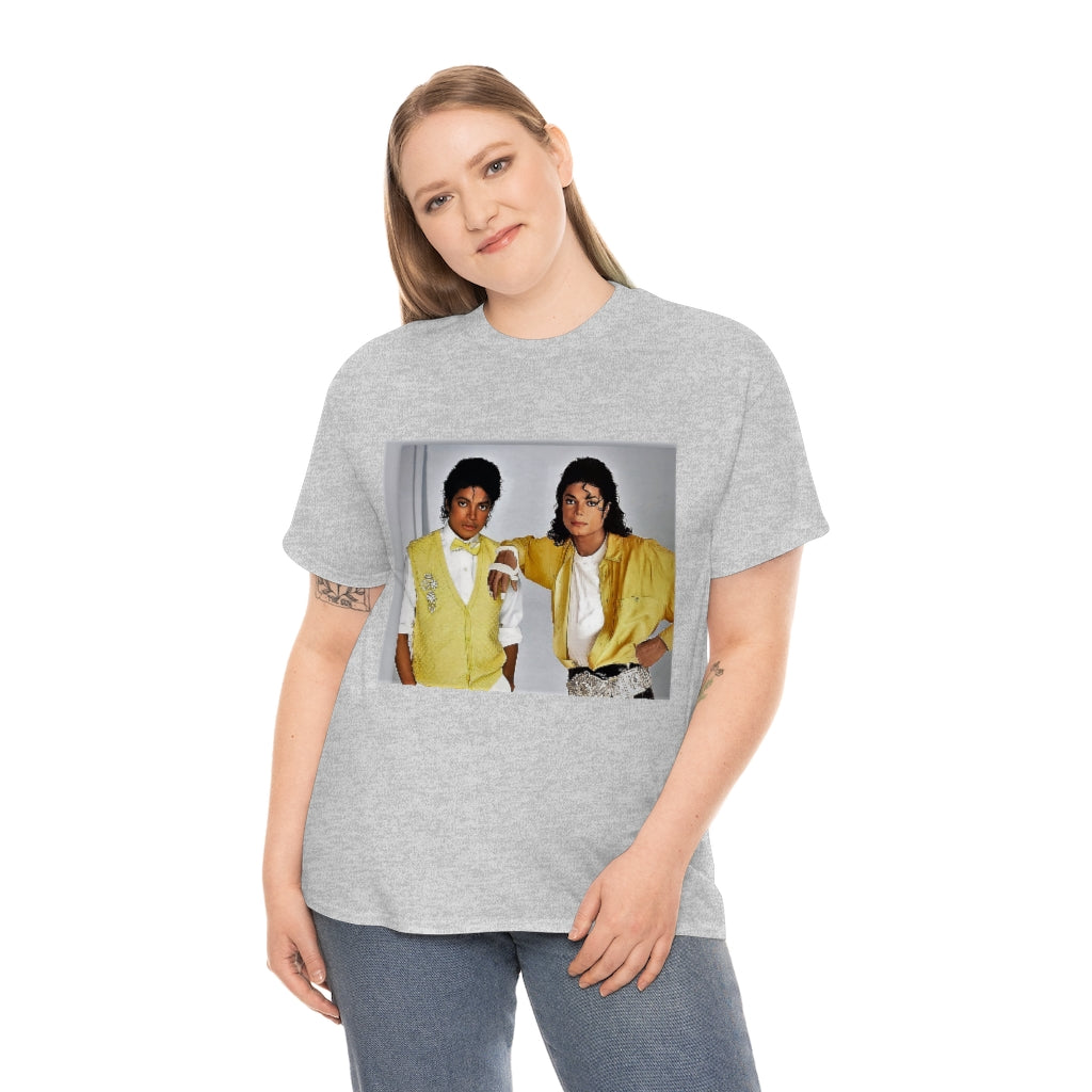 Michael meets MJ Unisex Heavy Cotton Tee