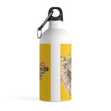 Who Is This King? Yellow Stainless Steel Water Bottle