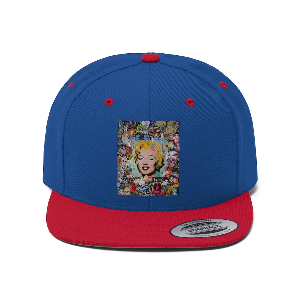 RETRO POP THROWBACK Unisex Flat Bill Hat