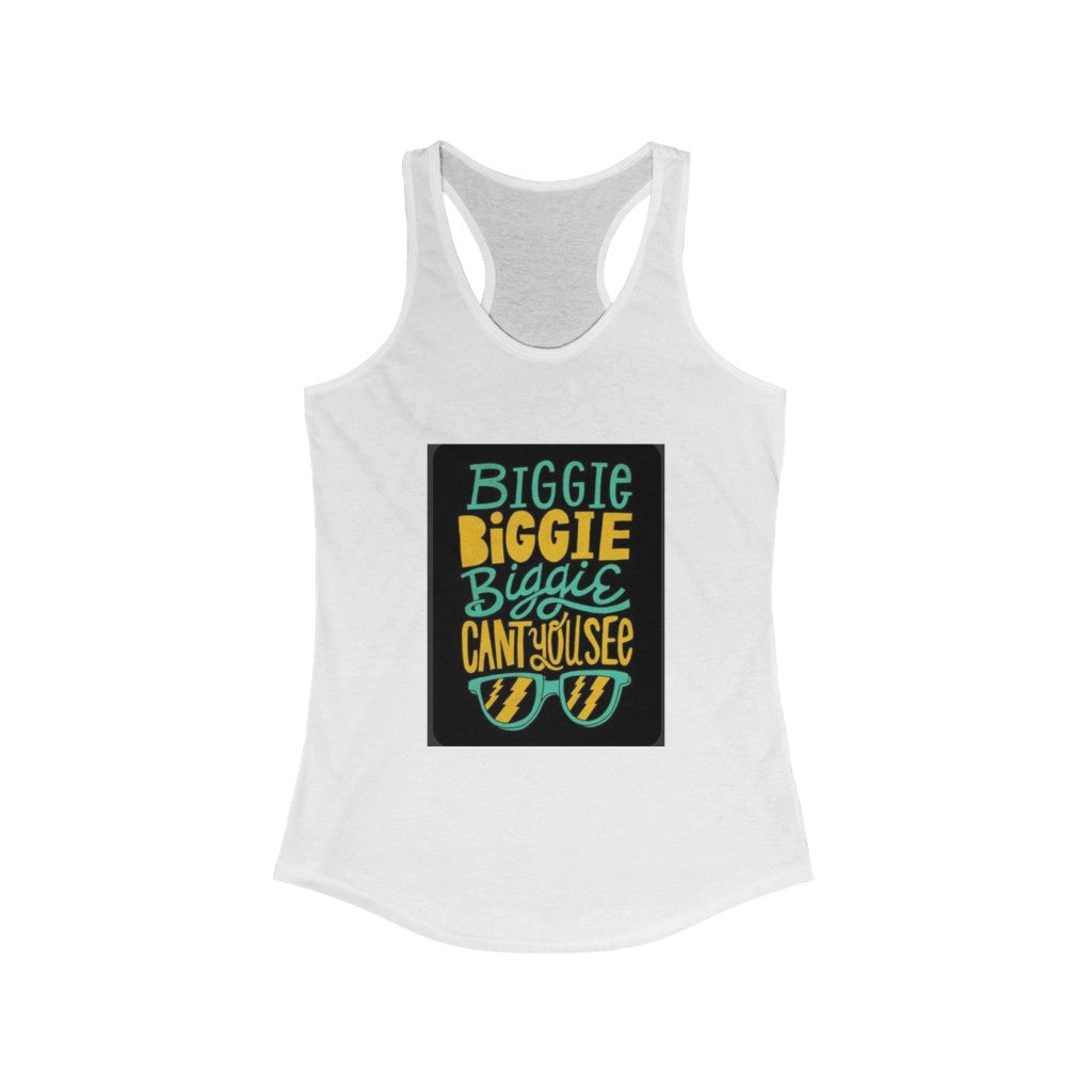 Can't U See Big? Women's Ideal Racerback Assorted Tanks