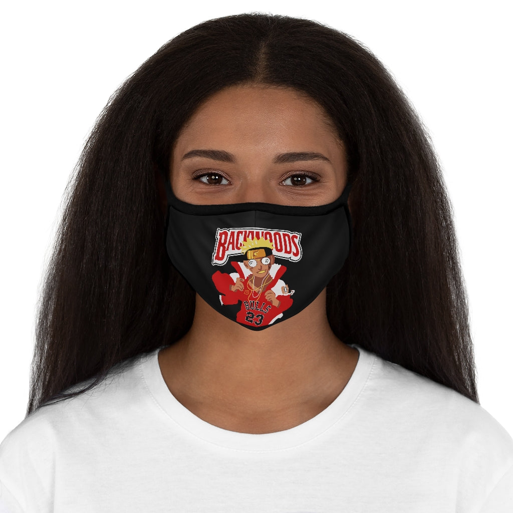 CHI-TOWN BACKWOOD Fitted Polyester Face Mask