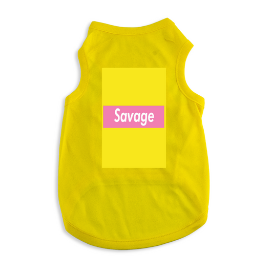 Lil Yellow Savage Pet Vest Dogs & Cats