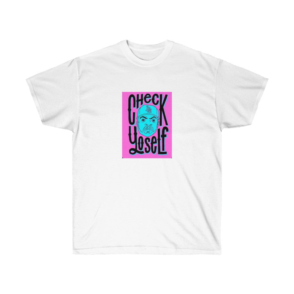 CHECK YOSELF Unisex Ultra Cotton Tee