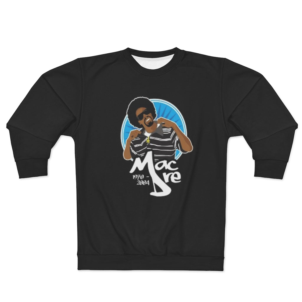 FROM THE BAY MAC DRE' .. (BLACK)  ..  AOP Unisex Sweatshirt