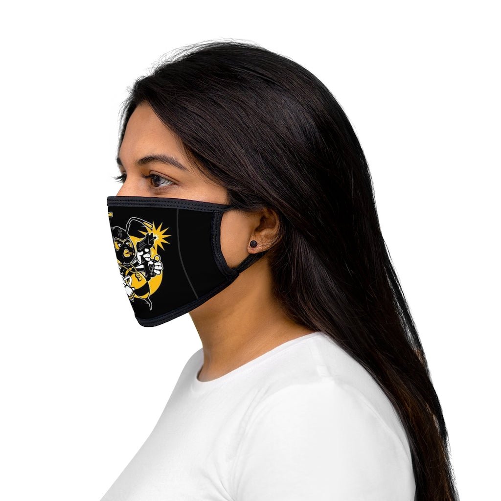 KILLA BEES (BLACK) -Fabric Face Mask