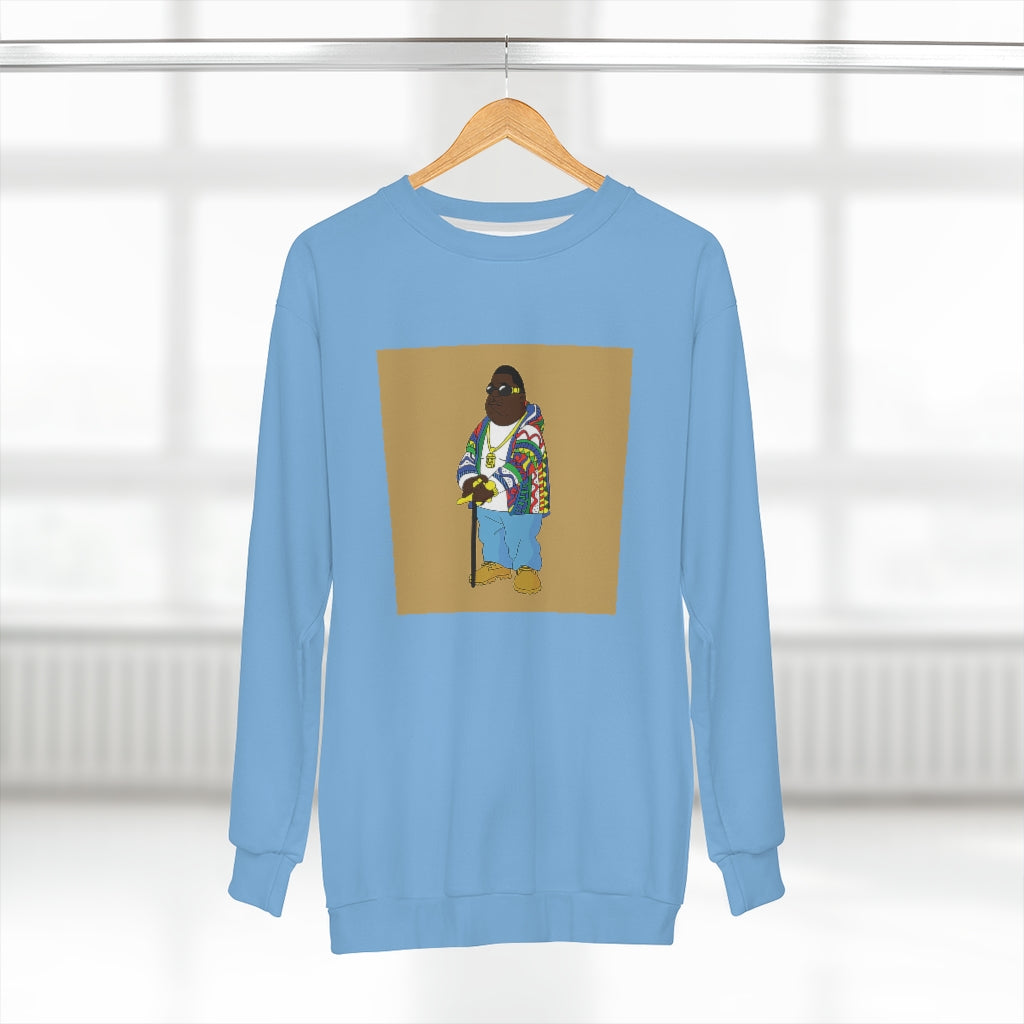 THROWBACK BIG (BABYBLUE) COO  AOP Unisex Sweatshirt