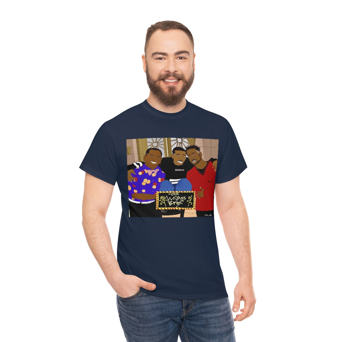 Classic Brothers Wayans TV Unisex Heavy Cotton Tee