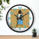 THROWBACK BABY BLUE COO Wall clock