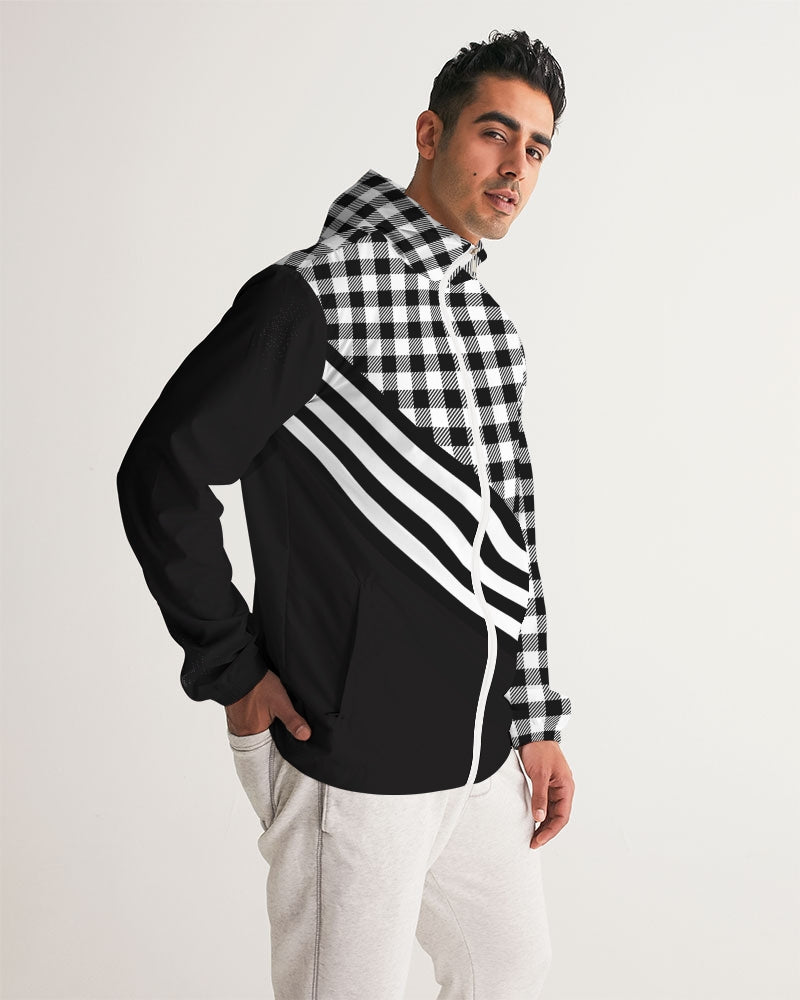 Checkerboard Men's Windbreaker