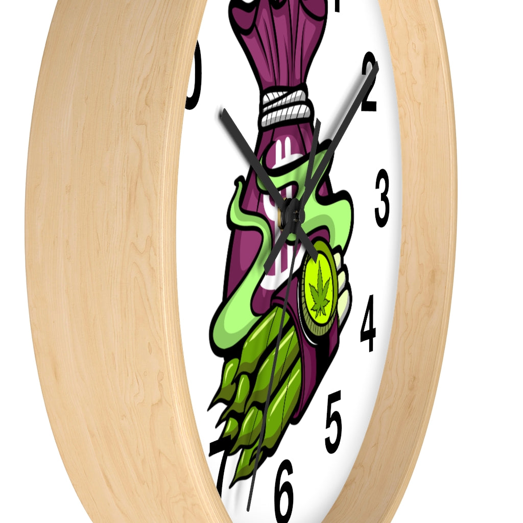 IS YOU HIGH BUDDY? Wall clock