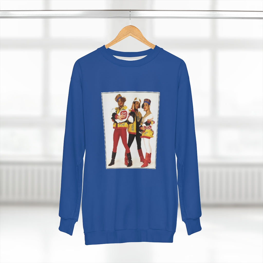 QUEENS from QUEENS (BLUE) AOP Unisex Sweatshirt